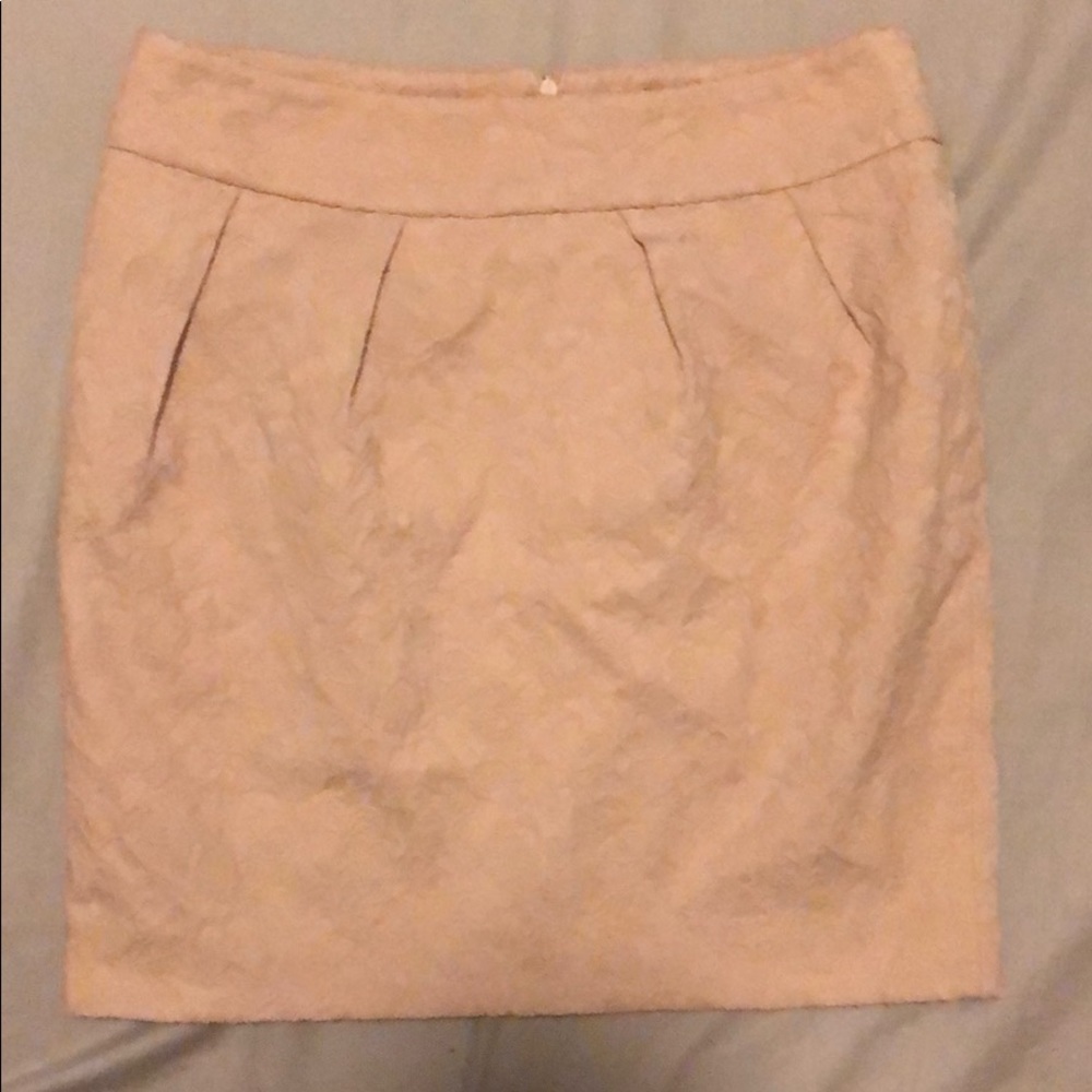 Cynthia Rowling pink pencil skirt